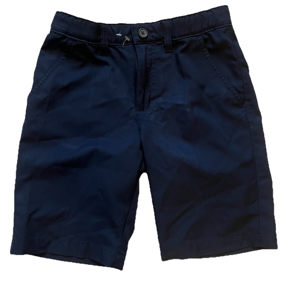 French Toast Shorts Boys Size 12 Navy Blue Comfort Stretch Waist School Uniform
